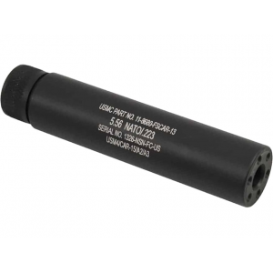 GUNTEC USA AR-15 Slip Over Faux Suppressor Aluminum Black - Guntec Usa