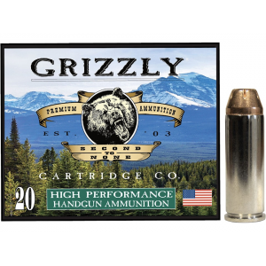 zzly Cartridge High Performance Handgun 45 Colt (Long Colt) 225 Grain Jacketed Hollow Point Box Of 20 Ammo