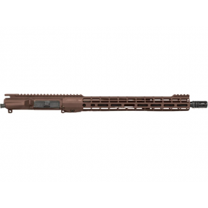 Aero Precision AR-15 M4E1 Upper Receiver Assembly 5.56x45mm NATO 16" Barrel Atlas S-One M-LOK Handguard without Bolt Carrier Group or Charging Handle Anodized Kodiak Brown - Aero Precision