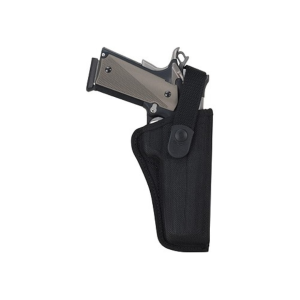 Bianchi 7000 AccuMold Sporting OWB Holster Right Hand Glock 43, Beretta Nano, Ruger LC9, LC9S, S&W M&P Shield 9mm, 40 S&W, Springfield XDS 3.3" Nylon Black - Bianchi
