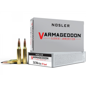 ler Varmageddon 243 Winchester 55 Grain Nosler Varmageddon Polymer Tip Box Of 20 Ammo