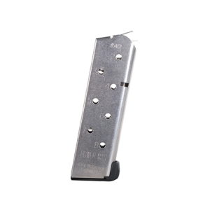 CM PRODUCTS Power Mag Compact 1911 Officer Magazine 45 ACP 8-Round Stainless Steel