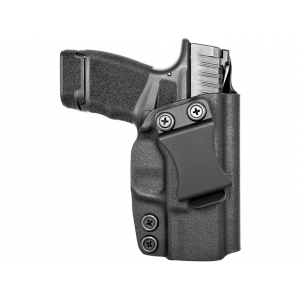 Rounded IWB Holster Right Hand Springfield Hellcat Kydex Black - Rounded