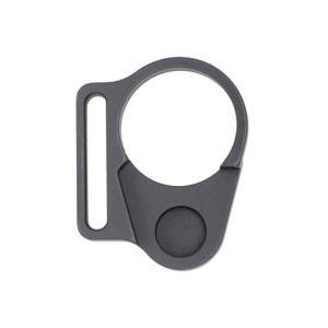 GG&G Fixed Stock AR-15, LR-308 End Plate with RH Sling Slot Aluminum Matte - Gg&G