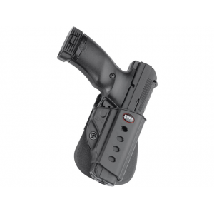 FOBUS Evolution OWB Holster Right Hand Glock 17, 19, 19X, 22, 23, 26, 27, 31, 32, 33, 38, 45, 47 Kydex Black