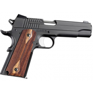 Hogue Grips 1911 Government, Commander Checkered Goncalo Alves - Hogue