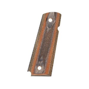 Hogue Grips for 1911 Government, Commander Checkered Lamo Camo - Hogue