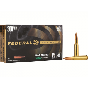 eral Premium Gold Medal 308 Winchester 175 Grain Sierra MatchKing Jacketed Hollow Point Box Of 20 Ammo