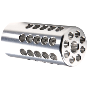 Tactical Solutions Compensator Trail-Lite, Browning Buck Mark 1/2"-28 Thread Aluminum Silver - Tactical Solutions