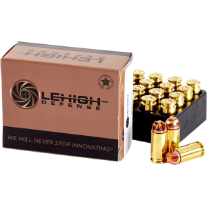 igh Defense XD 40 S&W 115 Grain Lehigh Xtreme Defense Fluted Lead Free Box Of 20 Ammo