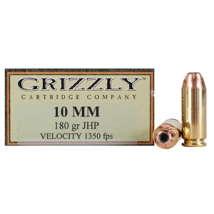 zzly Cartridge High Performance Handgun 10mm Auto 180 Grain Jacketed Hollow Point Box Of 20 Ammo