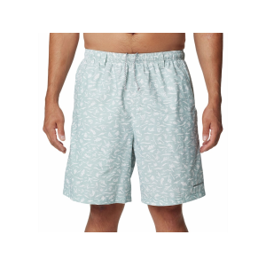 Columbia Men's Super Backcast Swim Trunks Cool Gray Offshored XL - Columbia