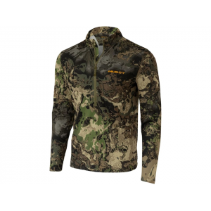 Muddy Outdoors Men's TRX Lightweight Quarter Zip Shirt Veil Canyon Hybrid Medium - Muddy Outdoors