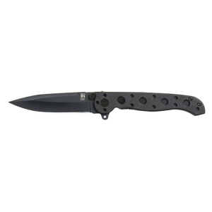 CRKT M16-Z EDC Pocket Knife 3" Spear Point AUS-4 Black Blade Zytel Handle Black