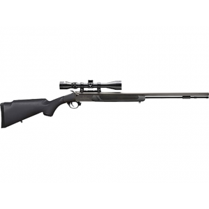 Traditions Nitrofire VAPR Muzzleloading Single Shot Rifle 50 cal 26" Fluted Gray Barrel Gray Frame Black Field Stock with Scope - Traditions