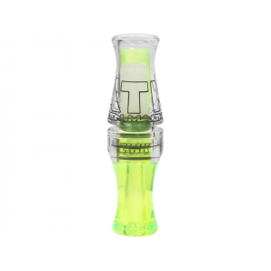 Zink ATM Green Machine Double Reed Polycarbonate Duck Call Lemon Drop - Zink Calls