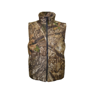 MIDWAYUSA Men's Hunter's Creek Reversible Insulated Vest Realtree APX/Blaze Orange Large
