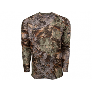KING'S CAMO Men's Hunter Long Sleeve Crew Neck T Shirt Desert Shadow 3XL
