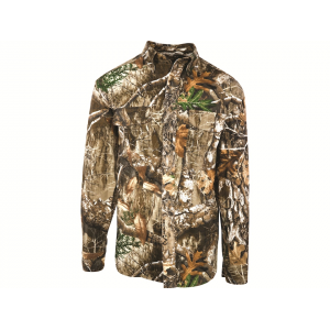 MIDWAYUSA Men's All Purpose Field Long Sleeve Shirt Realtree EDGE Large