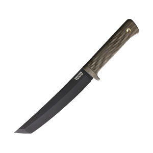 Cold Steel Recon Tanto Fixed Blade Knife 7" Tanto Point SK-5 Black Blade Kray-Ex Handle Dark Earth - Cold Steel