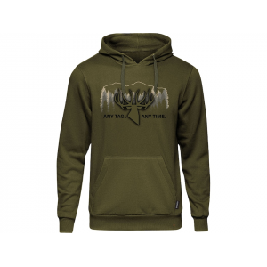 KING'S CAMO Men's Dealer Logo Hoodie Olive Night Medium