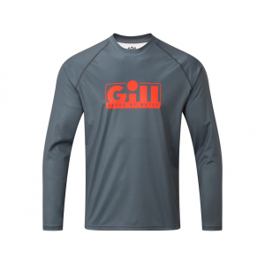 GILL Men's XPEL Tec Long Sleeve Shirt Pewter Medium