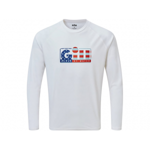 GILL Men's XPEL Tec Long Sleeve Shirt White Medium