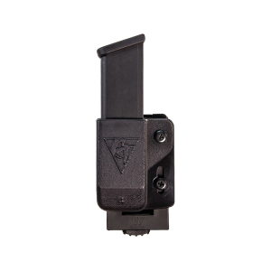 Comp-Tac Single Magazine Pouch PLM Mount Right Hand CZ 75, Beretta 92, Sig Sauer P226, Springfield Armory XD, Walther PPQ 9mm, 40 S&W Kydex Black - Comp-Tac