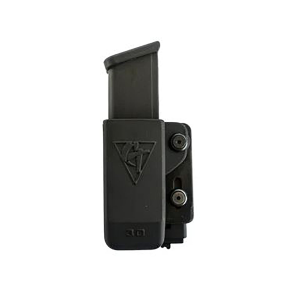 Comp-Tac PCC PLM Mag Pouch Left Hand Shooter/Right Side Carry for Glock 9mm/.40 Kydex Black - Comp-Tac