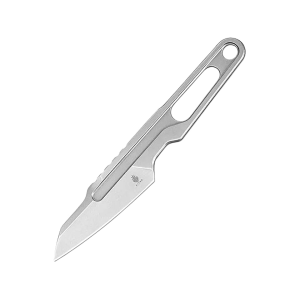 Kizer Cobber Fixed Blade Knife 2.89" Sheepsfoot D2 Stonewashed Blade D2 Tool Steel Handle Satin - Kizer