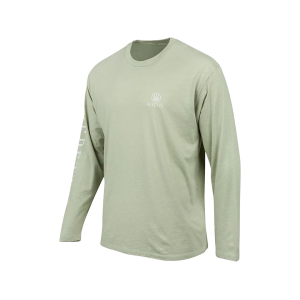 Beretta Men's USA 2.0 Long Sleeve Crew Neck T Shirt Sage Green Large - Beretta