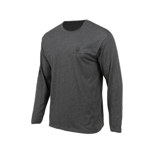 Beretta Men's USA 2.0 Long Sleeve Crew Neck T Shirt Charcoal Large - Beretta