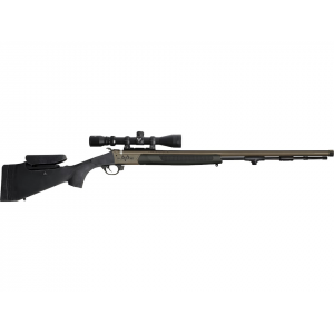 Traditions Pursuit XT Pro Series Muzzleloading Rifle 50 caliber 26" Barrel Black with 3.5-10x44 Duplex Scope - Traditions