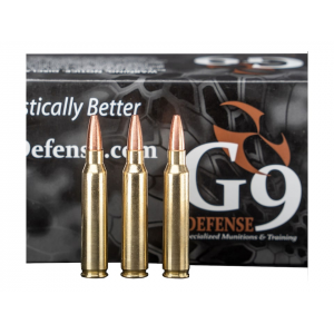 Defense 5.56x45mm NATO 54 Grain Solid Hollow Point Lead Free Box Of 20 Ammo