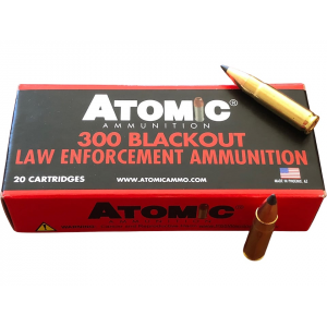 mic Ammunition Tactical LE 300 AAC Blackout 110 Grain Polymer Tip Box Of 20 Ammo