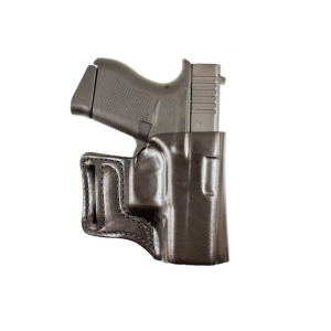 DeSantis Gunhide E-Gat OWB Holster Right Hand Glock 43 Leather Black