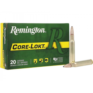 ington Core-Lokt 30-06 Springfield 125 Grain Jacketed Soft Point Box Of 20 Ammo