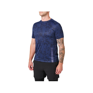 5.11 Men's PT-R No Mercy Short Sleeve Crew Neck T Shirt Pacific Navy Warrior Camo Large - 5.11