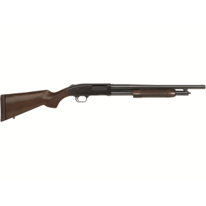 Mossberg 500 Retrograde Pump 12 Gauge Shotgun 18.5" Blued Barrel Walnut Field Stock