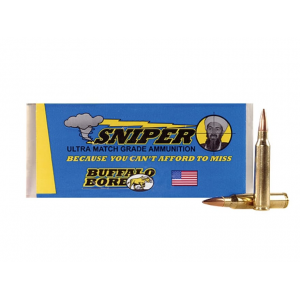 BUFFALO Bore Sniper 223 Remington Ammo 69 Grain Jacketed Hollow Point Box Of 20