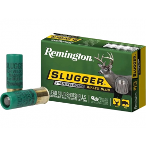 REMINGTON Slugger 12 Gauge Rifled Slug 3" 7/8oz Case Of 250 (50 Boxes Of 5)