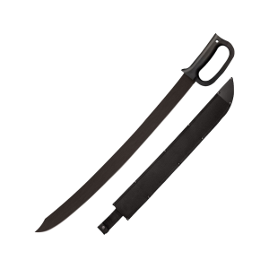 Cold Steel Cutlass  Machete 24" 65MN Black Blade Polypropylene Handle Black - Cold Steel
