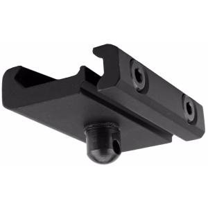 GrovTec Picatinny Rail Mounted Bipod Adapter Aluminum Black