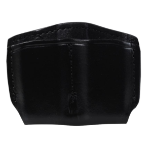 Gould & Goodrich Single Stack Double Magazine Pouch Leather Black - Gould & Goodrich