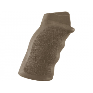 ERGO Flat Top Tactical Deluxe Sure Grip Pistol Grip AR-15, LR-308 Ambidextrous Overmolded Rubber Flat Dark Earth - Ergo