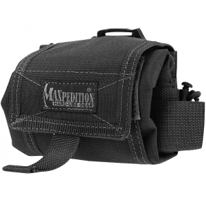 Maxpedition Mega Rollypoly Dump Pouch Nylon Black - Maxpedition Hard-Use Gear