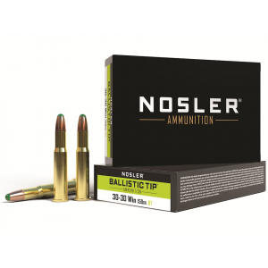 ler BT 30-30 Winchester 150 Grain Nosler Ballistic Tip Polymer Tip Box Of 20 Ammo