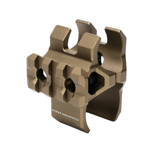 Strike Industries Shotgun Magazine Extension Tube Barrel Clamp for Beretta 1301, A300 12 Gauge Aluminum Flat Dark Earth - Strike Industries