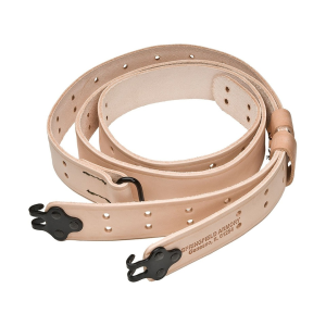 Springfield Armory National Match Military Shooting Leather Rifle Sling Tan