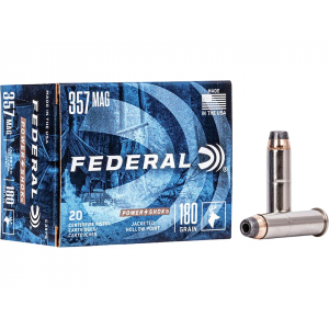 eral Power-Shok 357 Magnum 180 Grain Semi-Jacketed Hollow Point Box Of 20 Ammo